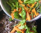 Foto del paso 4 de la receta: Fajitas de carne con verduras, ¡!😋