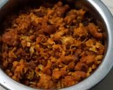 A picture of step 6 of Gobhi Besan Bhaji.