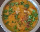 A picture of step 4 of Tuvar Dal Pithi.
