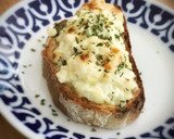 Foto del paso 5 de la receta: Tosta vegetariana de mayonesa y parmesano