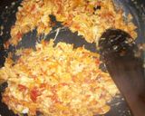A picture of step 4 of Eggs with carrots.