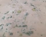 A picture of step 5 of Methi Matar Malai in White Gravy.
