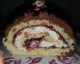 Foto do passo 6 de Bolo de amora com creme de mascarpone