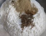 A picture of step 2 of Panipuri Farsi Puri.