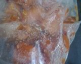A picture of step 1 of Aloo bukharey ki meethi chutney for dahi phulkiyan.