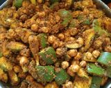 A picture of step 6 of Mango and Chickpeas pickle.