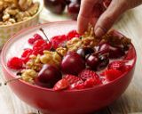 Foto del paso 6 de la receta: Smoothie bol de cheesecake de frutos rojos y nueces