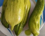 Foto del paso 1 de la receta: Pepinos rellenos de papa