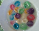 Foto langkah ke 12 dari resep Bubur beringin (kolak rainbow).