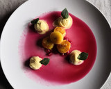 Foto del paso 4 de la receta: Plátano flambé con granada y helado