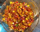 A picture of step 5 of Mexican Maggi.