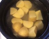 A picture of step 1 of California Farm Napa Cabbage Mash.