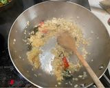 A picture of step 2 of Chilli paneer.
