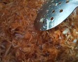 A picture of step 1 of Mutton Badami qorma.