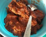 Foto langkah ke 8 dari resep Ayam Panggang Teflon Bumbu Rujak.
