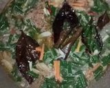 Foto langkah ke 3 dari resep Tumis Kacang Kecambah Wortel Daging Cincang Jeruk Limo.