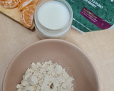 Foto del paso 1 de la receta: Smoothie bowl de yogur casero enriquecido con proteína de suero y fruta de estación 🍊mandarina 🍊