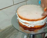कलरफुल कीवी फ्लेवर केक (colourful kiwi flavour cake recipe in Hindi) रेसिपी चरण 18 फोटो