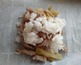 榨菜肉絲飯塔的食譜步驟6照片