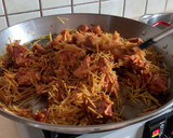 Foto del paso 6 de la receta: Fideuá de pollo en soja picante