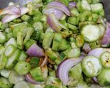 चिचिंडा स्टर फ्राई रेसिपी चरण 3 फोटो