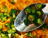 A picture of step 3 of Aloo Chop.