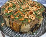 صورة لخطوة 8 من وصفة 🍆مقلوبة🍚الباذنجان🍆بطريقة صحيّة و بكمية زيت قليلة جداً