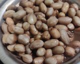 शेंगदाण्याची उसळ (shengdanyachi usal recipe in marathi) रेसिपी स्टेप 1 फोटो 