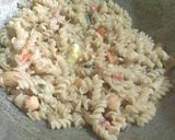 A picture of step 7 of Chicken Pasta.