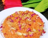 A picture of step 4 of Gajar Halwa.