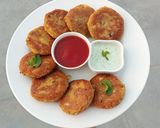 A picture of step 6 of Crispy Aloo Tikki ❤🤤.