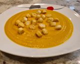 Foto del paso 6 de la receta Crema de boniatos, zanahorias y judías verdes