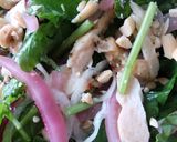 A picture of step 9 of Peanut Kale Salad - Royal Host Style.
