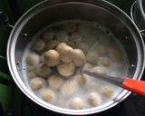 Foto langkah ke 4 dari resep Bakso Tempe Daging.