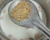 A picture of step 2 of Sabut dana, makhana kher.