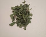 A picture of step 1 of Sage in Olive Oil.