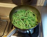 四季豆炒豆干的食譜步驟2照片