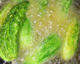 A picture of step 2 of Karela Bitter gourd.