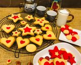 A picture of step 8 of Butter cookies.