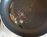 A picture of step 1 of Paneer in red gravy.