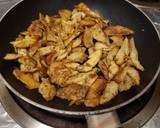 Slices of chicken with potatoes and white sauce recipe step 1 photo