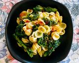 A picture of step 4 of Orecchiette with Broccoli Rabe.