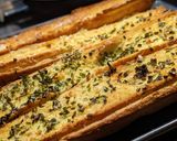 A picture of step 4 of Homemade garlic bread.