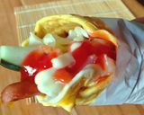 Foto langkah ke 48 dari resep Flat Bread Sosis Telor.