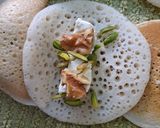 صورة لخطوة 10 من وصفة عجينه قطايف بدون سميد 🥟