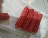 Foto langkah ke 6 dari resep Churros Red Velvet.