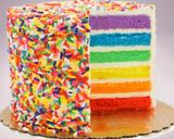 Foto del paso 4 de la receta: Rainbow cake