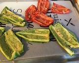 Une image de l'étape 3 de Poivrons bicolores au gingembre et épices massalé.