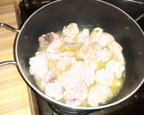 A picture of step 2 of Chicken and veggies stir fry.