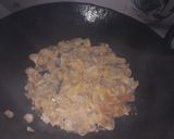 A picture of step 1 of Corn flakes mixture.
